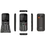 Qubo Móvil X-230BKC 4G para Personas Mayores Negro
